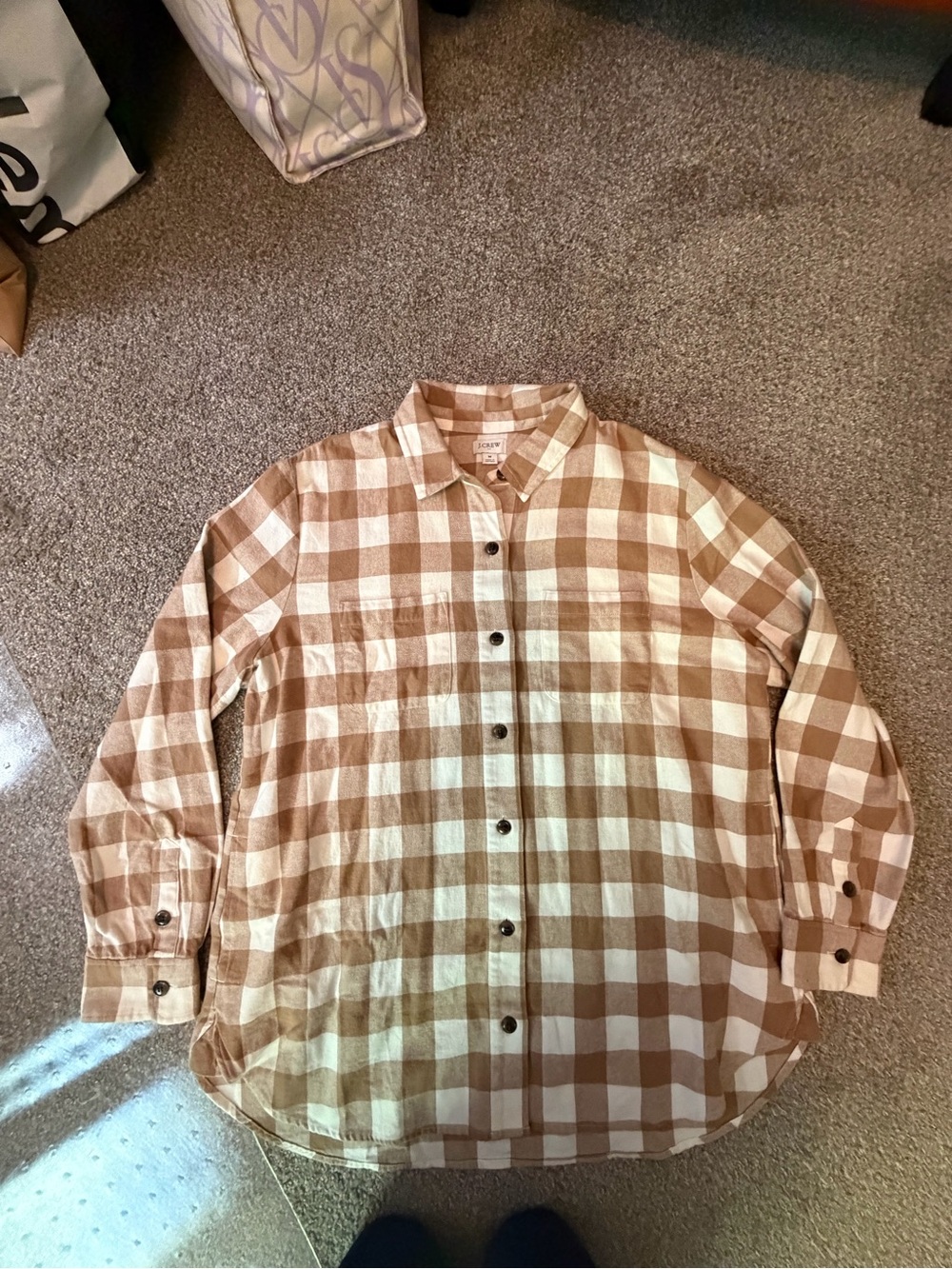 Like New JCrew Flannel shirt /jacket